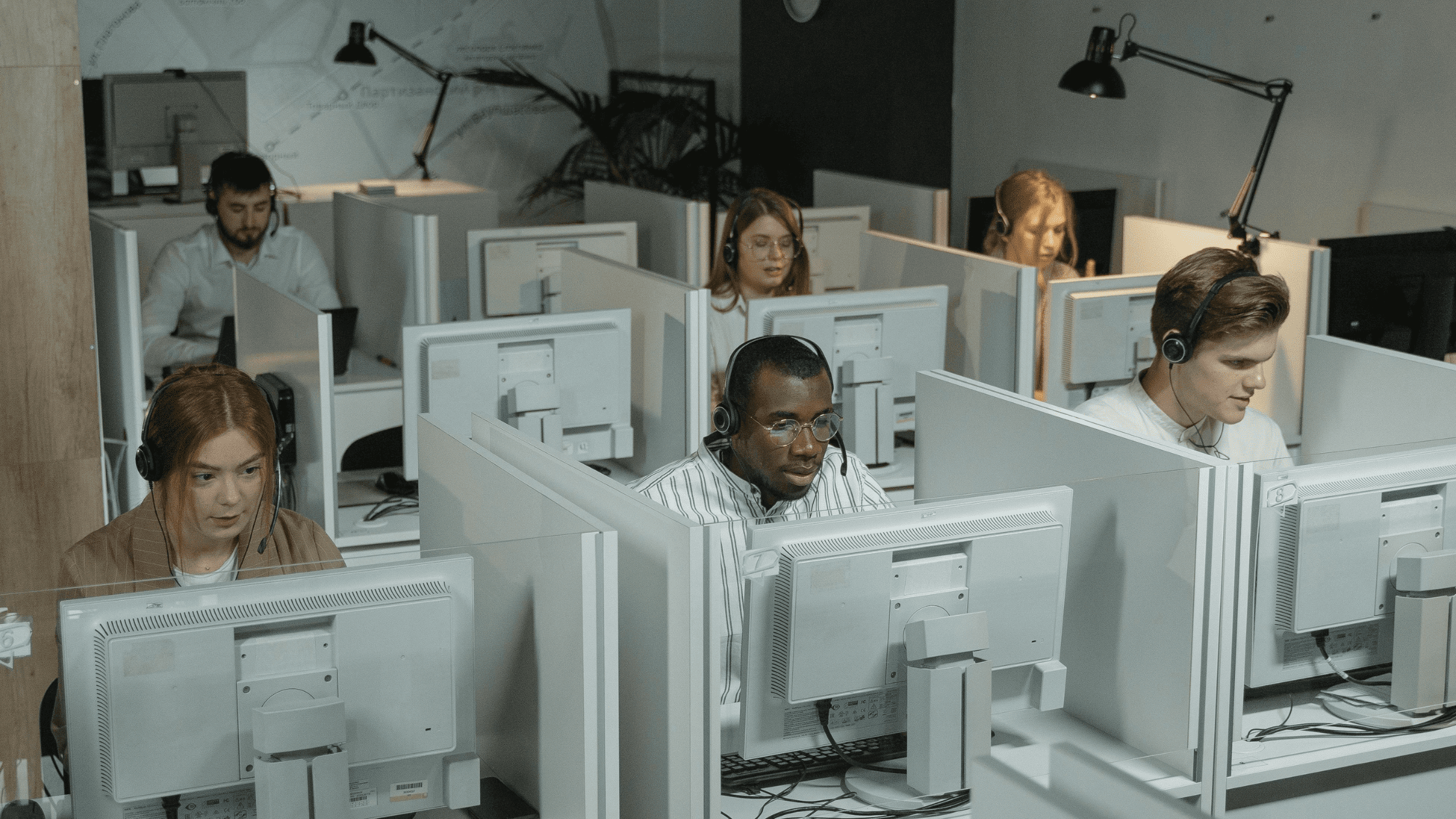 Cubicle office environment symbolizing workplace evangelism opportunities